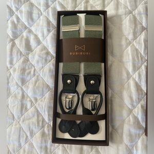 Suspenders sage color